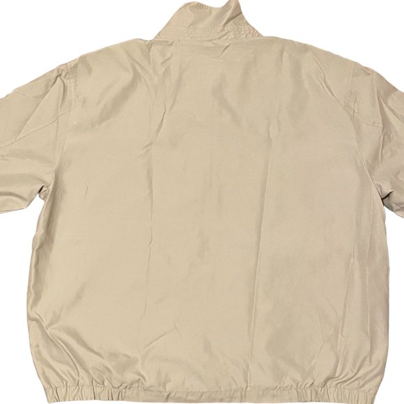 Vintage Pierre Cardin Men's Tan Zip-Up Jacket, Lightweight, Classic Design M-XL - Picture 5 of 8